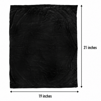 KitchenEase Garbage Bags | Home size 90 Bags - 30 X 3 Rolls | 19 X 21 inches | Black