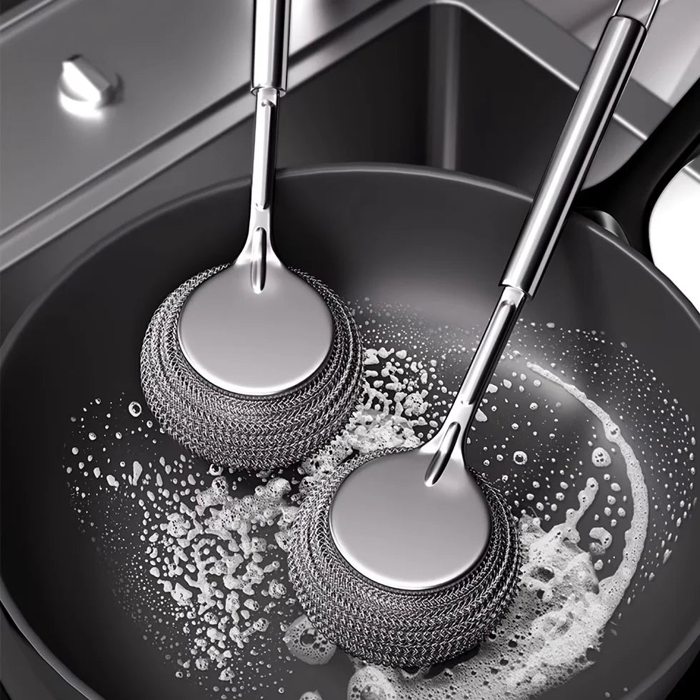 ScrubForce Steel Heavy-Duty Pot Cleaner