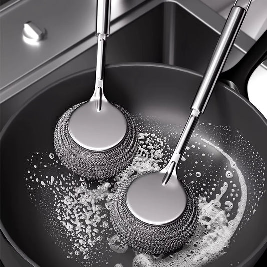 ScrubForce Steel Heavy-Duty Pot Cleaner