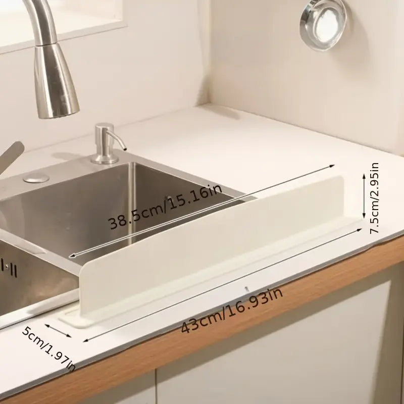 Silicon Anti-Splash Sink Edge Guard