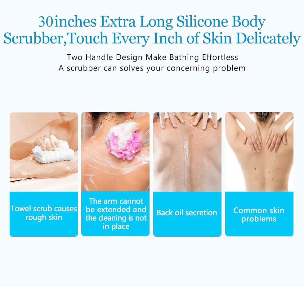 Eco-Friendly Silicone Bath Brush (Buy 1 Get 1 Free)