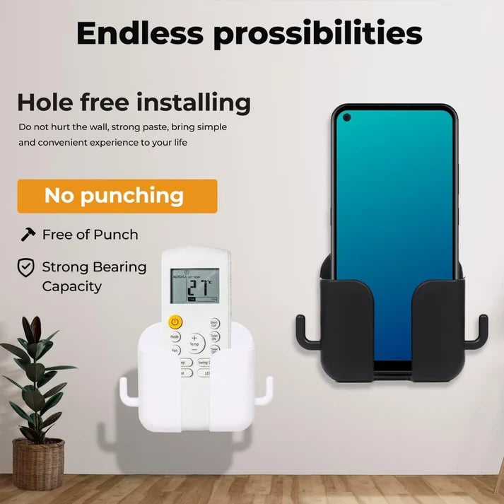 Wall Mounted Phone holder - Pack of 4
