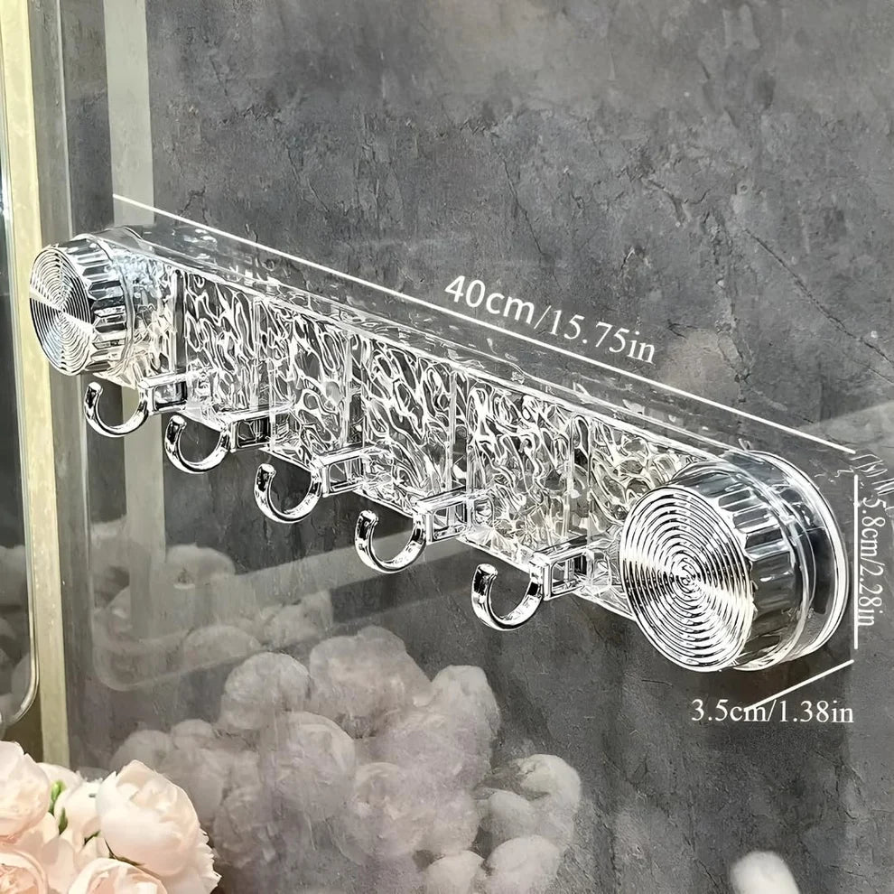 No-Drill Crystal Wall Mount Hook