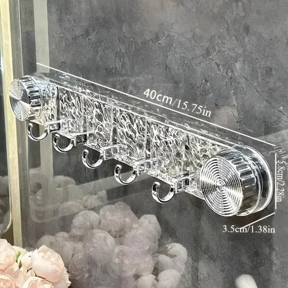 No-Drill Crystal Wall Mount Hook