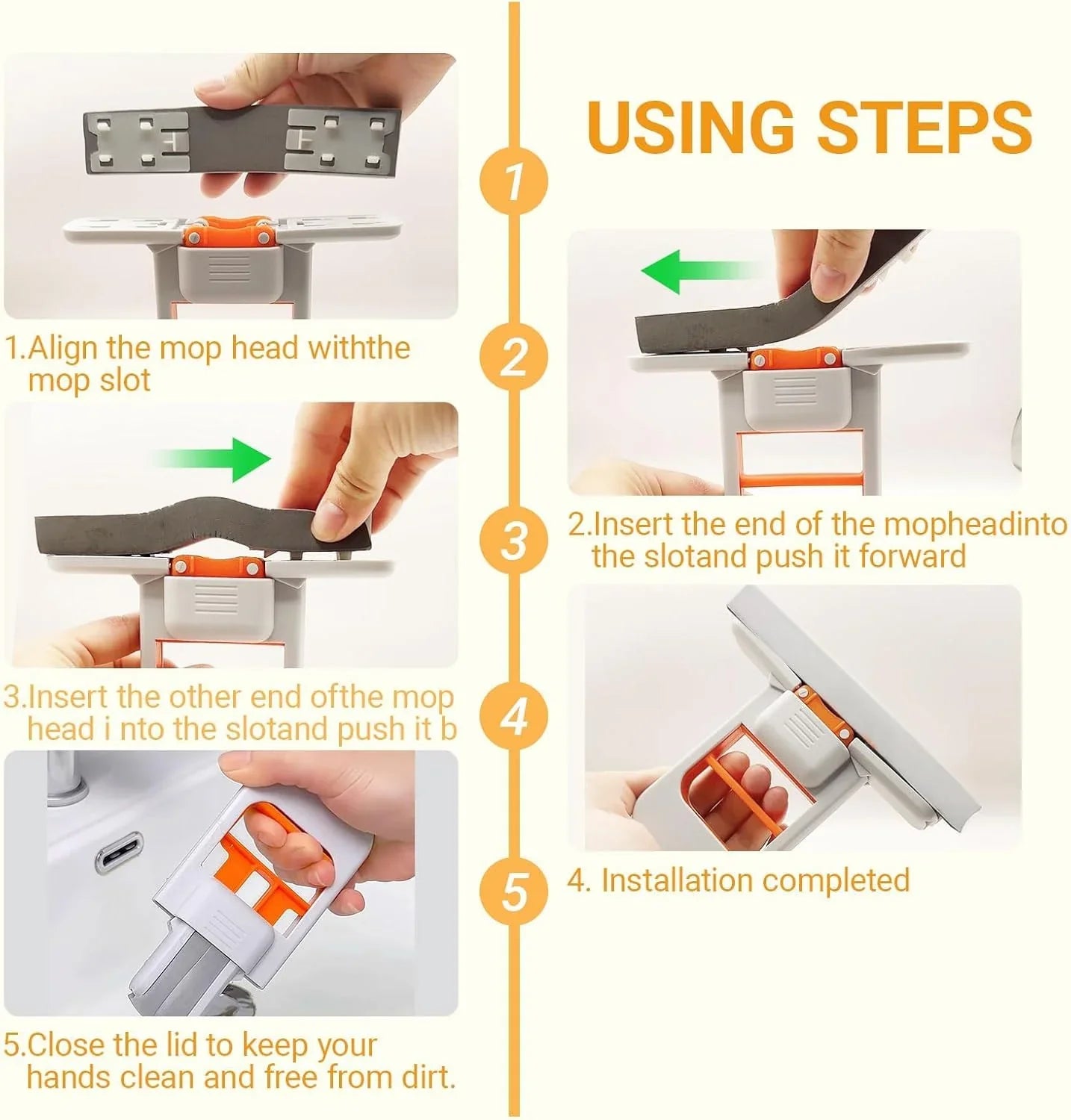 Multi-Functional Mini Mop