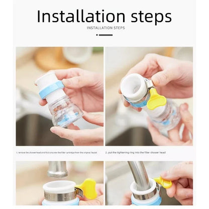 PivotStream Adjustable Rotating Faucet Adapter - Buy 1 Get 1 Free