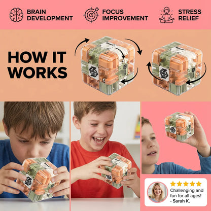 3D Smart Rolling Ball Cube